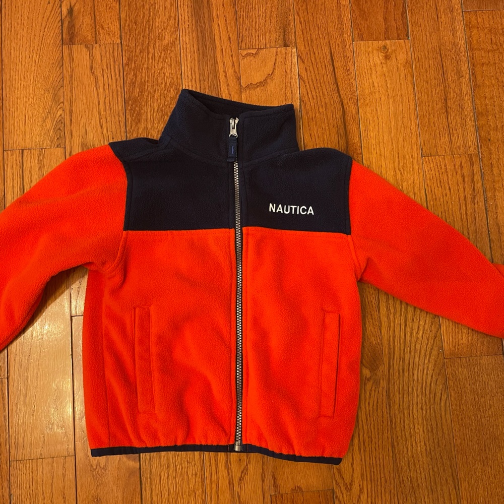 Nautica Boys Zippered Fleece